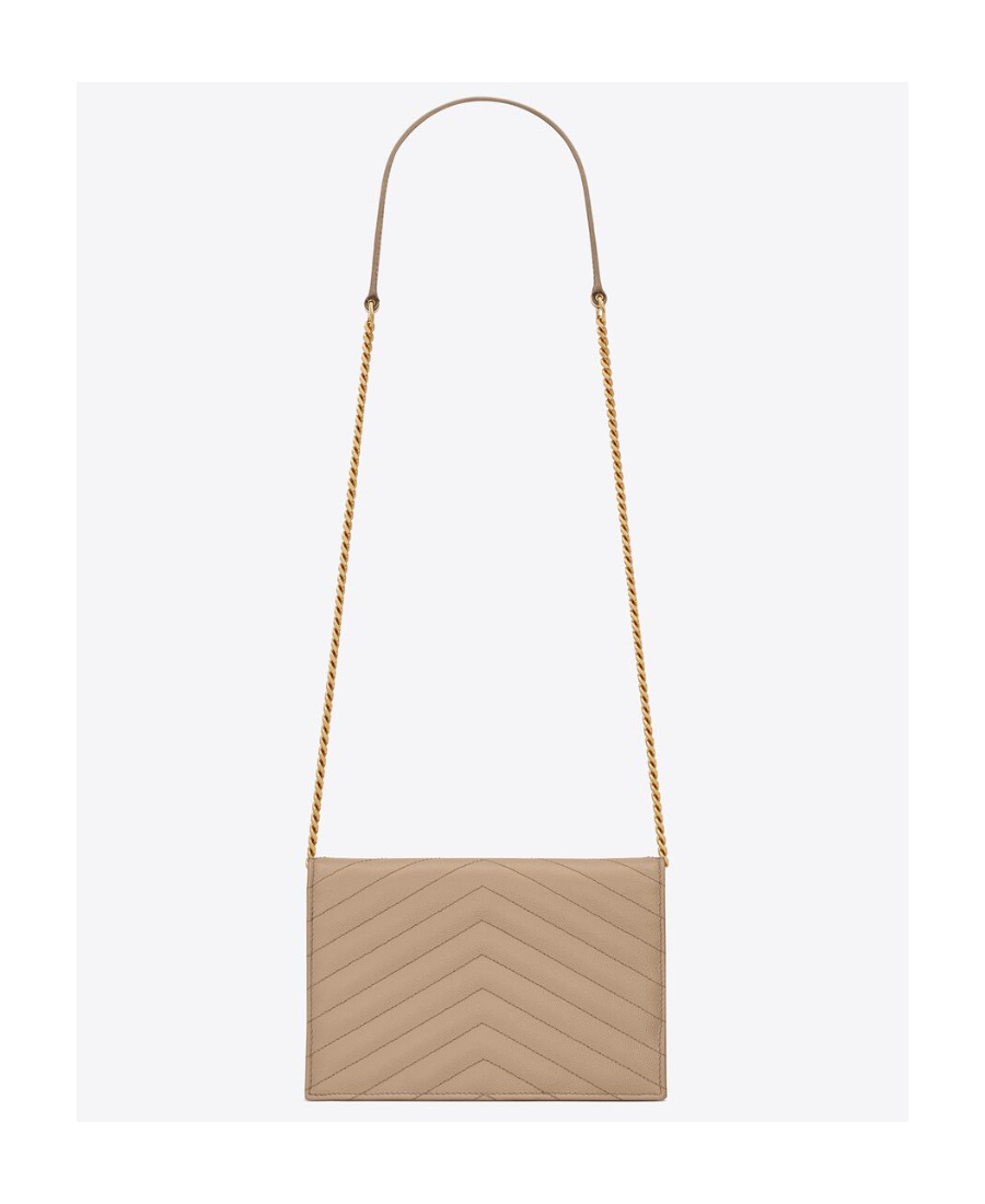 SAINT LAURENT SAINT LAURENT CASSANDRE ENVELOPE CHAIN WALLET