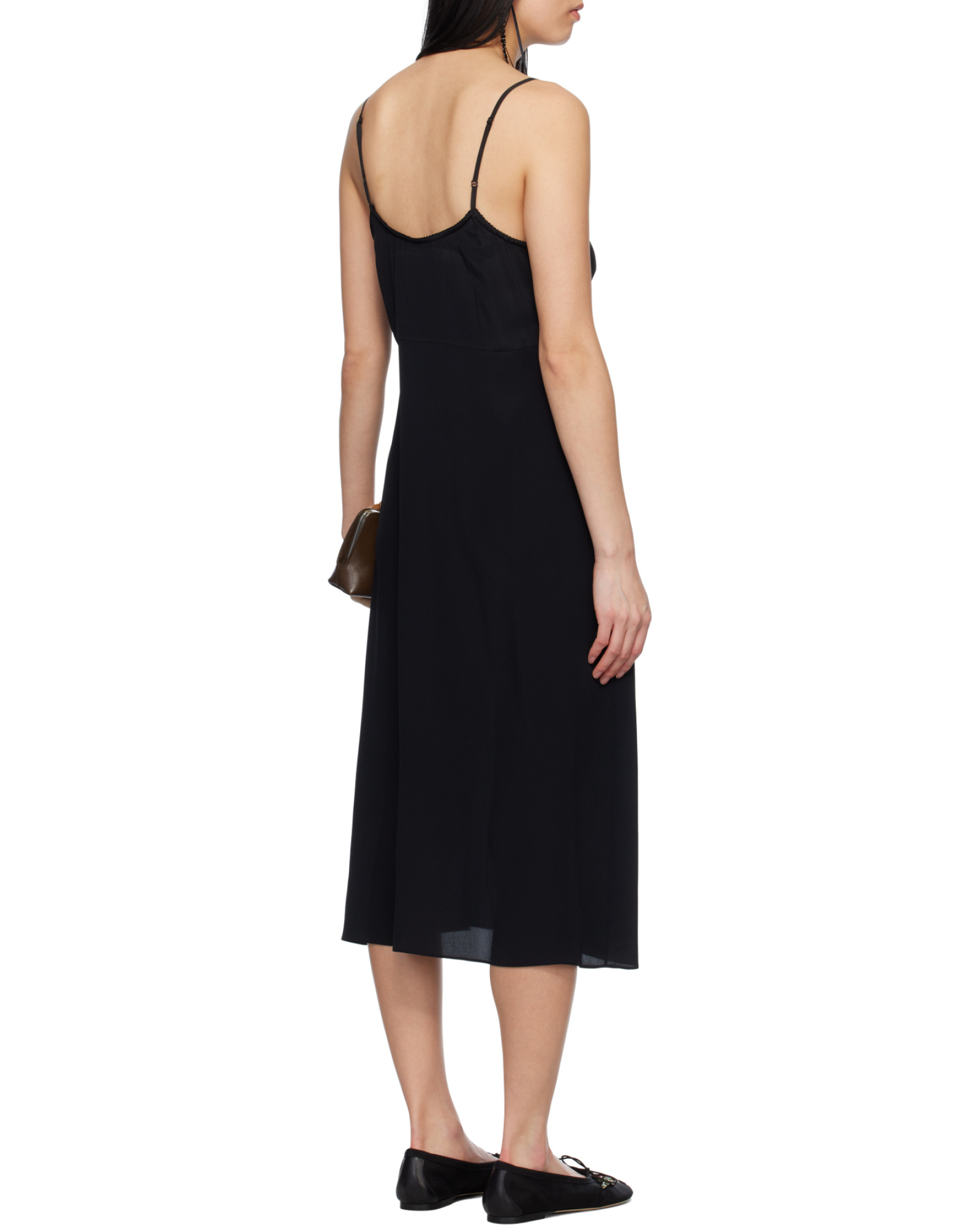 Simone Rocha Bow Slip Midi Dress