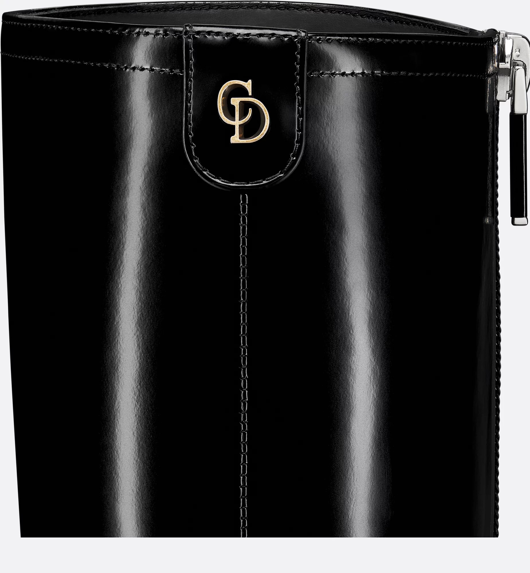 Dior Wild Heeled Boot In Black