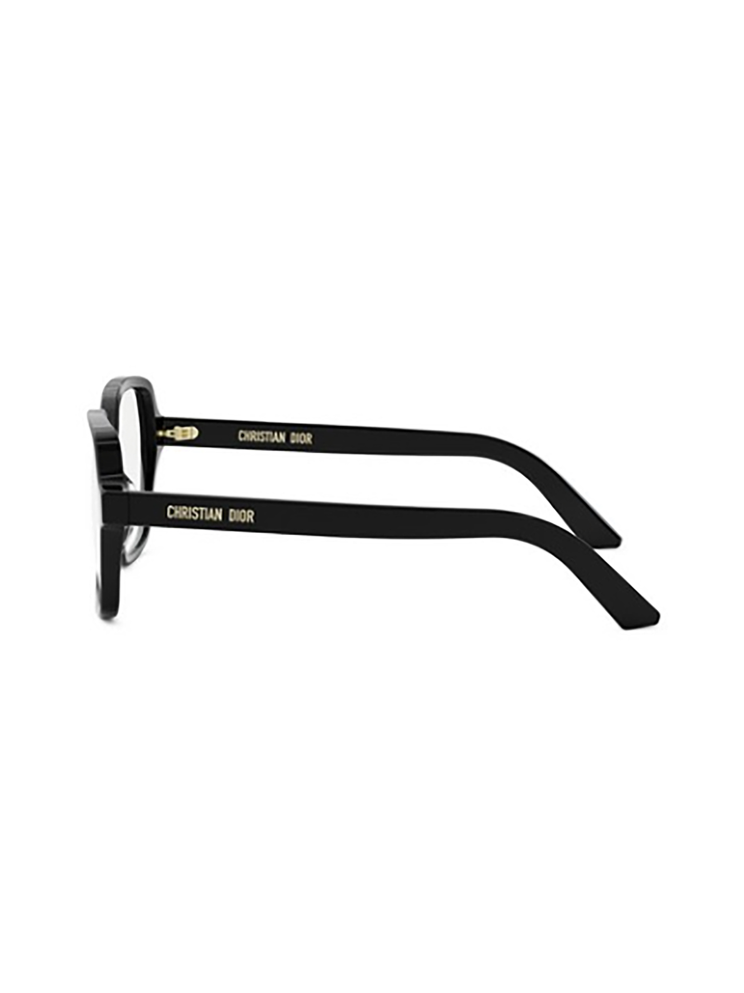 Dior Logo Flat Mirror In Black