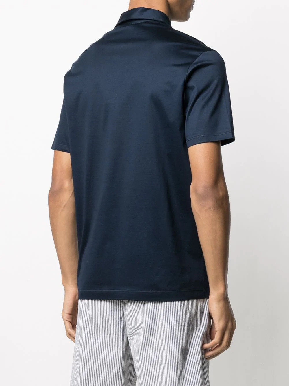 Paul & Shark Polo In Cotone Piqué In Black