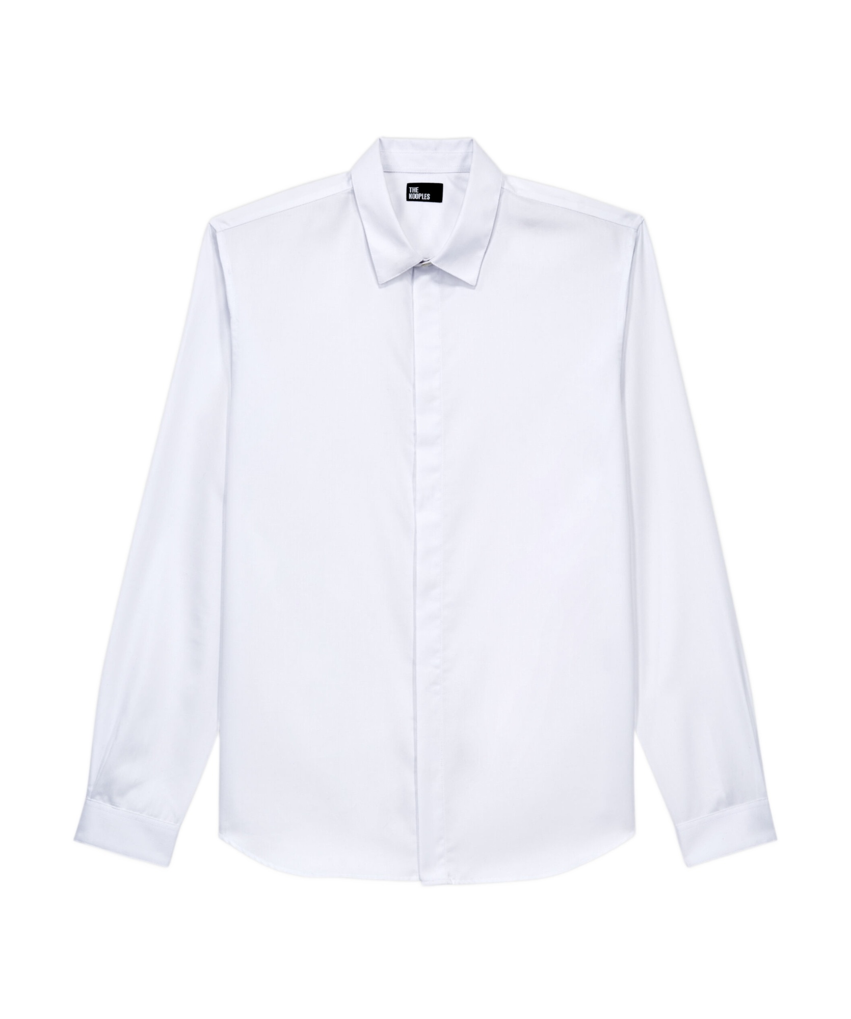 The Kooples Long-sleeved Shirt In White