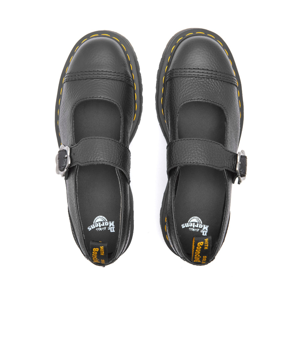 Dr. Martens Logos With Thick Soles In Black