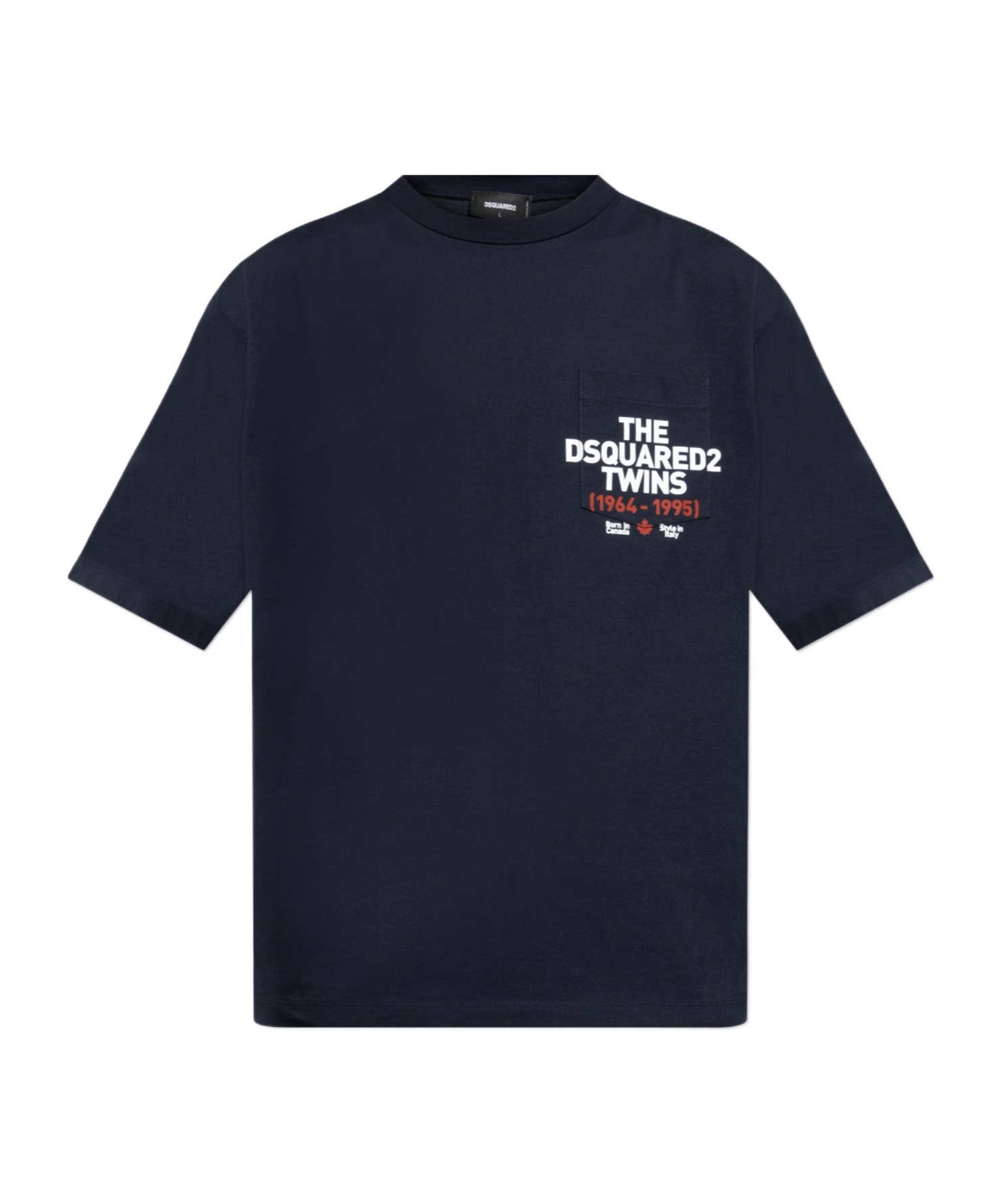 Dsquared2 Short-sleeved T-shirt In Black