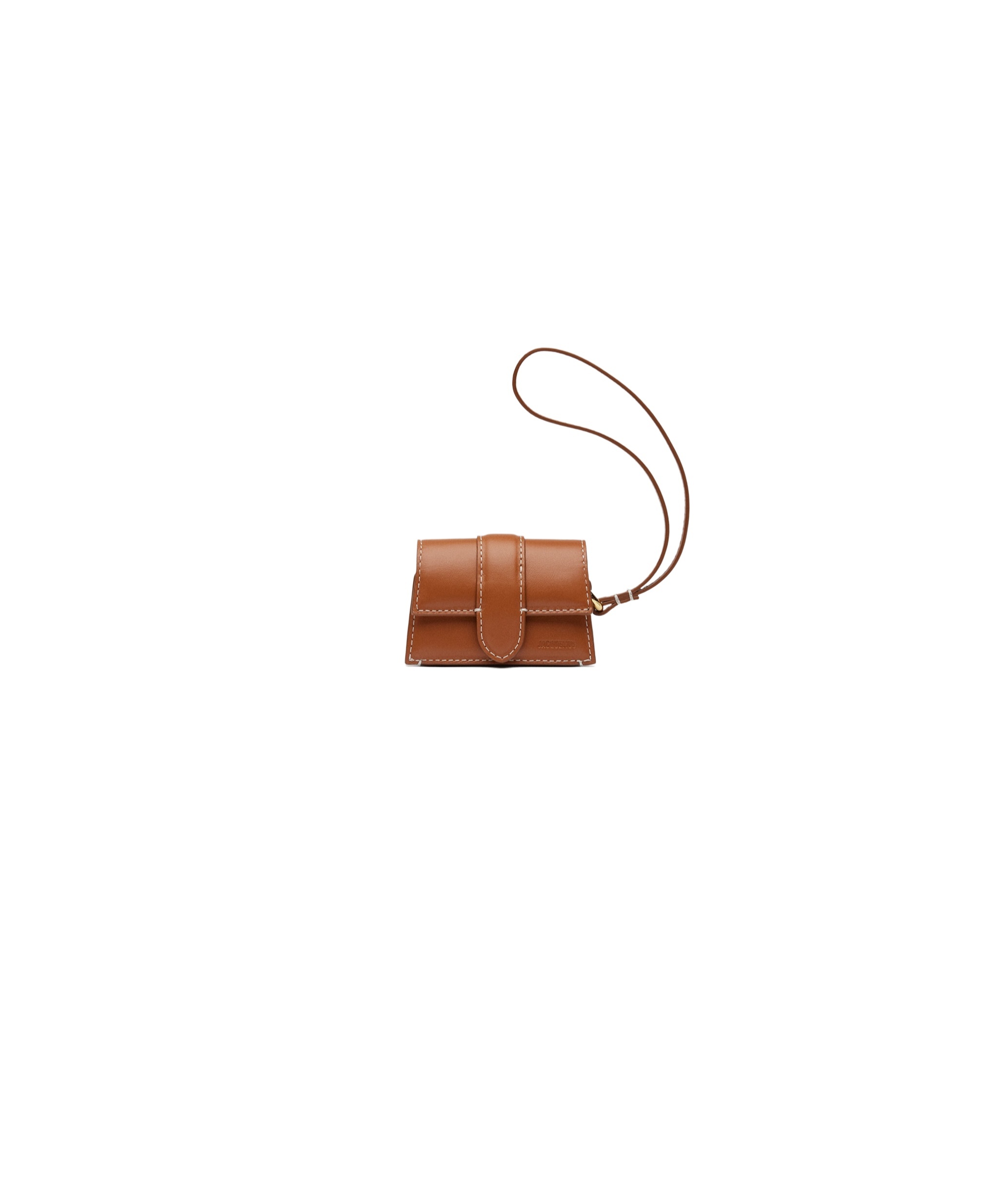 Jacquemus Press The Button To Flip The Hand Bag. In Brown