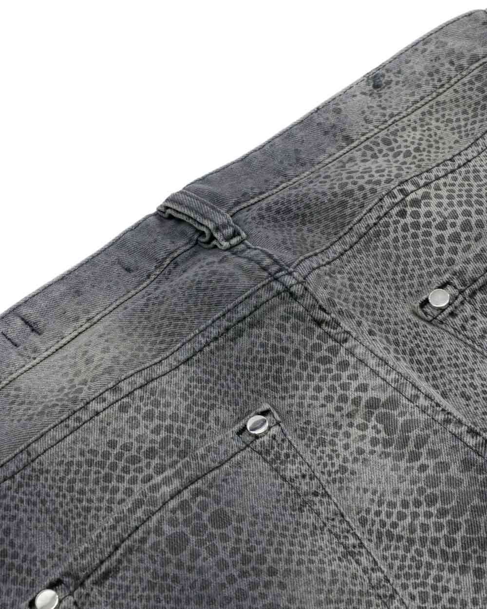 Just Cavalli Straight Jeans In Gray