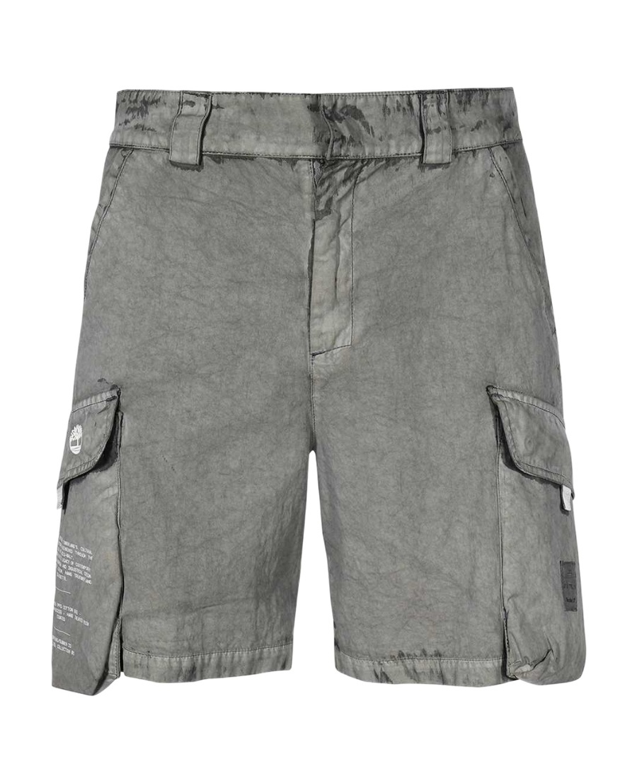 A-cold-wall* A Cold Wall X Timberland Overalls Shorts In Gray