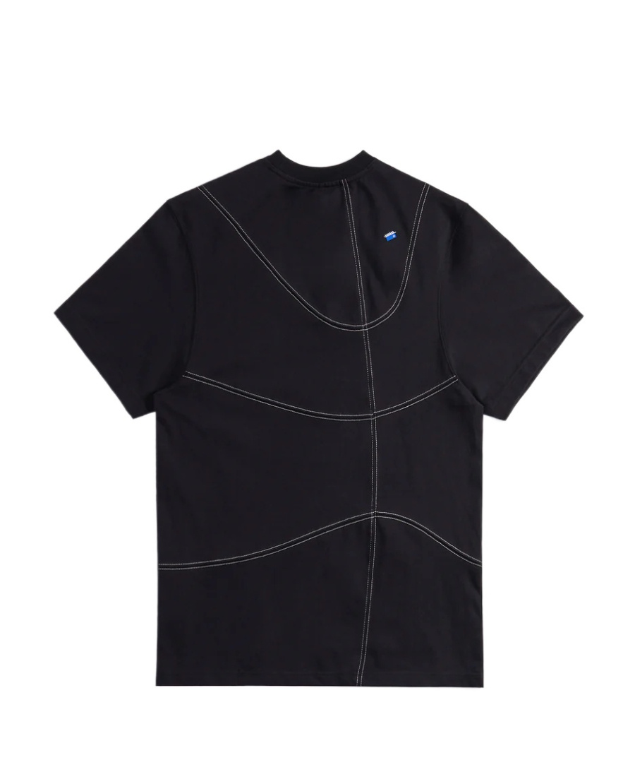 Ader Error Logo Short-sleeved T-shirt In Black