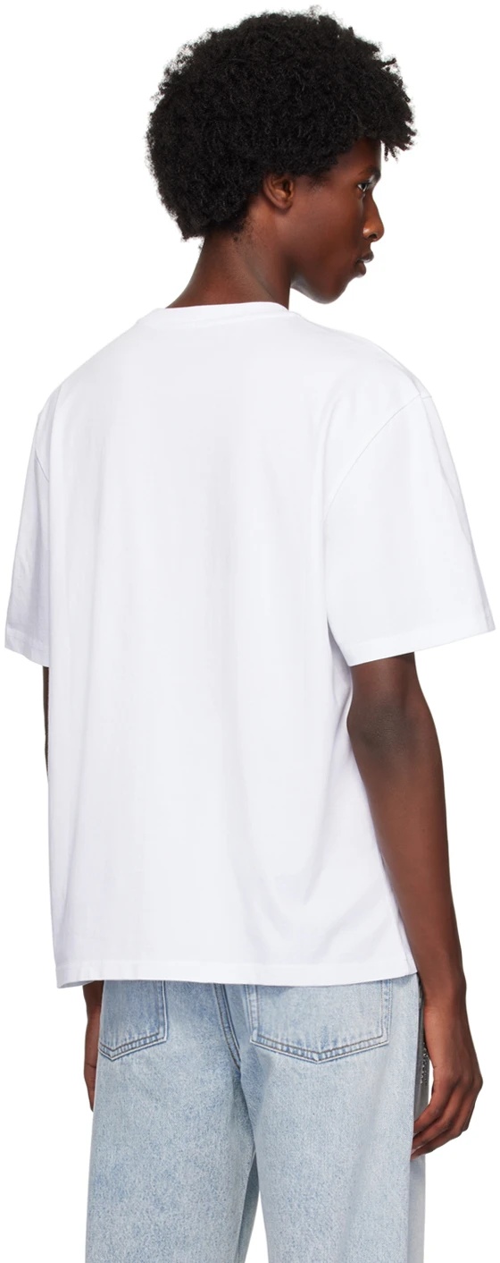 Martine Rose Classic Box Logo Graphic T-shirt In White