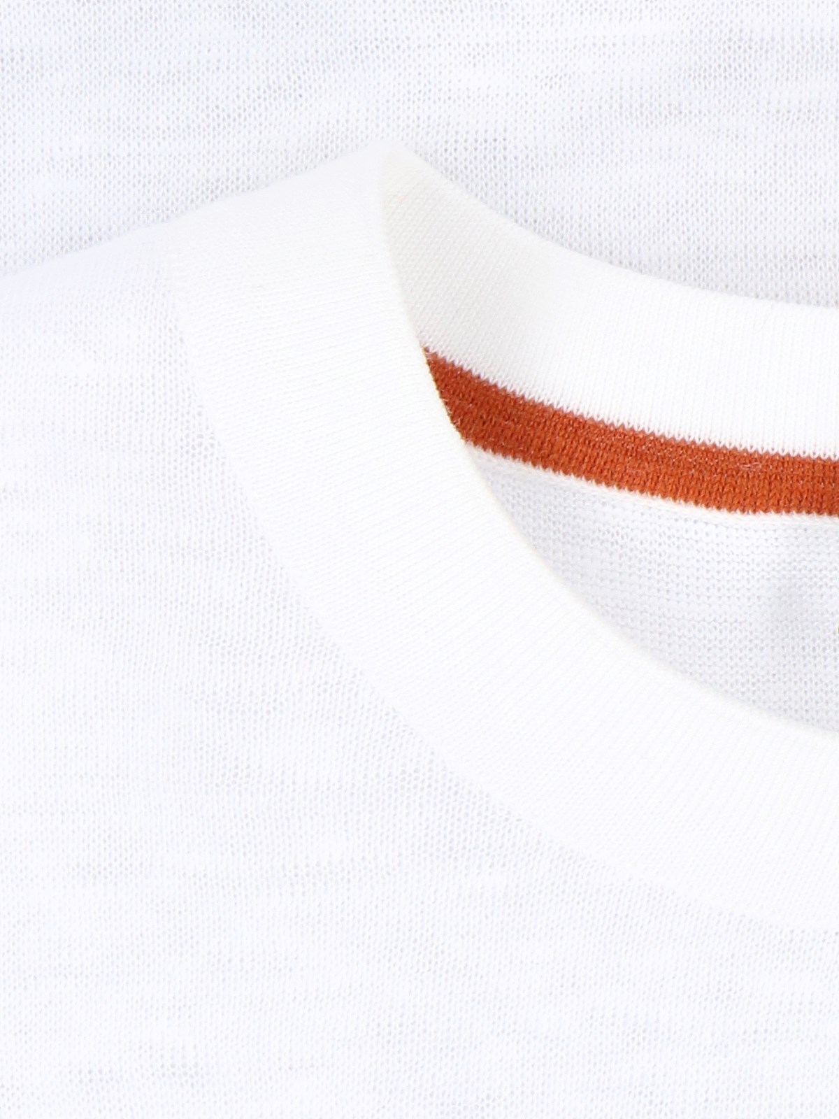 Loro Piana Gargano Linen T-shirt In White