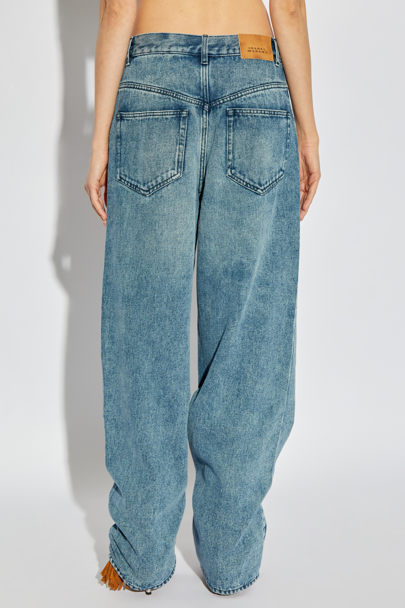 Isabel Marant Joanny Jeans In Blue