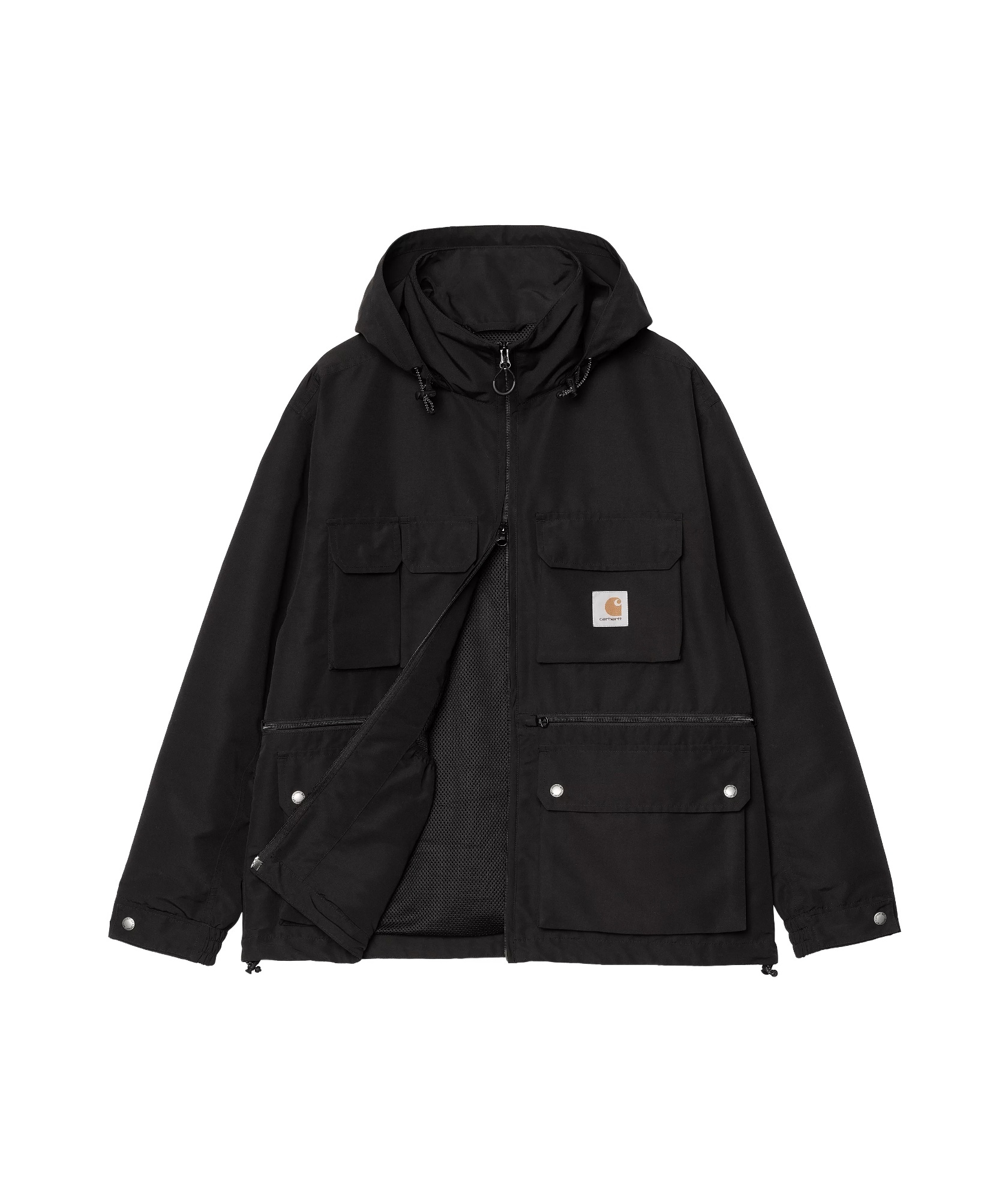 Carhartt Irwin Jacket In Black
