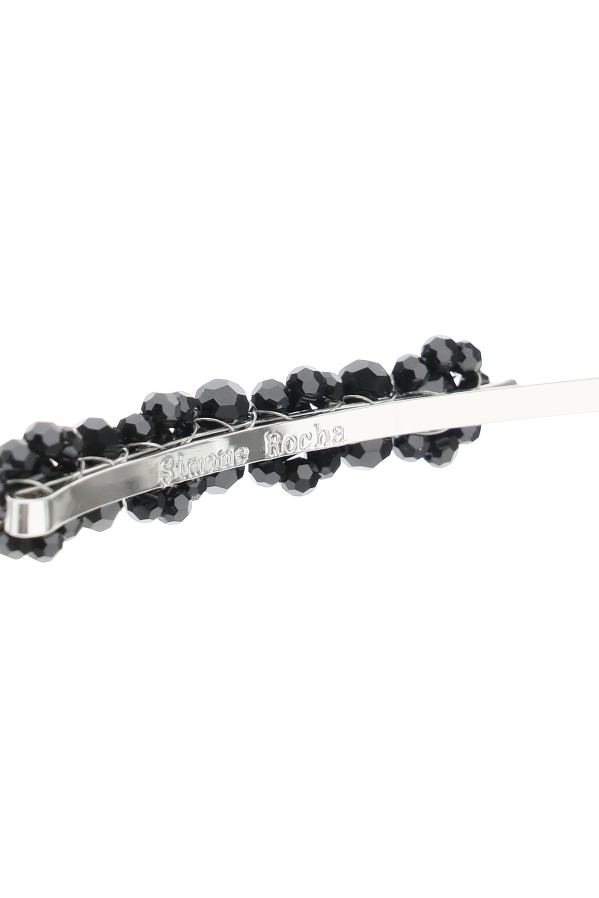 Simone Rocha Flower Hair Clip In Black