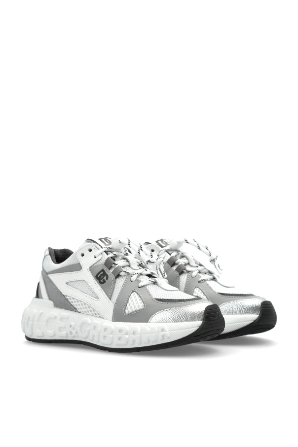 Dolce & Gabbana Chunky-sole Sneakers In White