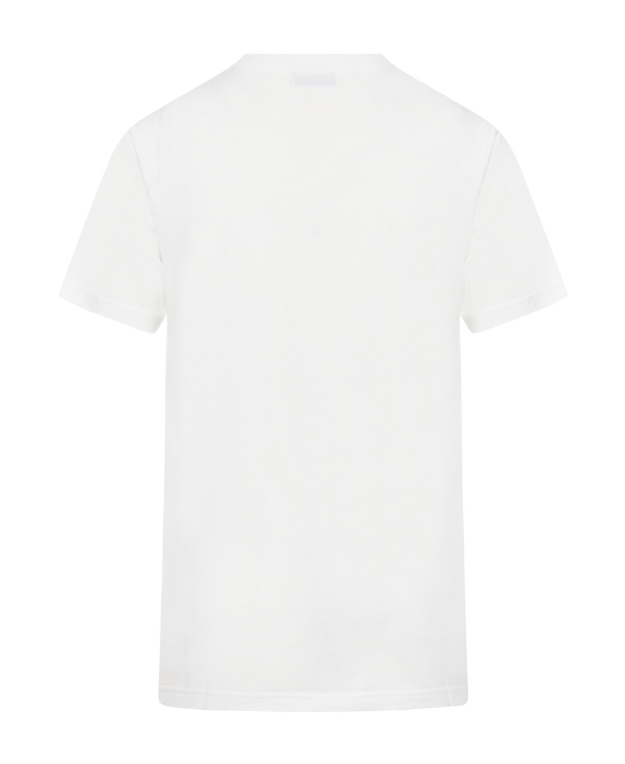 Burberry Logo-print Cotton T-shirt Clothing In White
