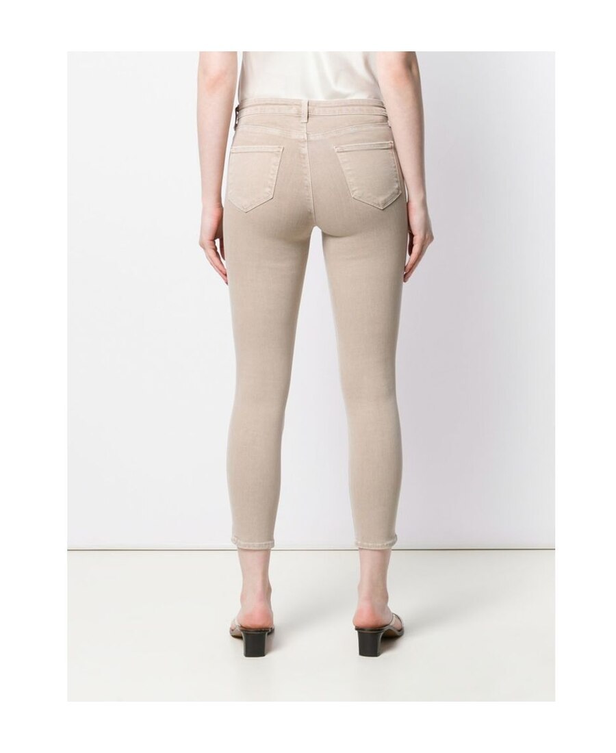 L Agence Jeans In Nude