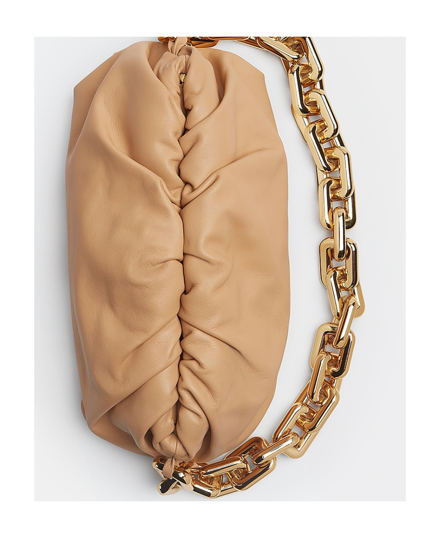 Bottega Veneta The Chain Pouch Shoulder Bag In Yellow