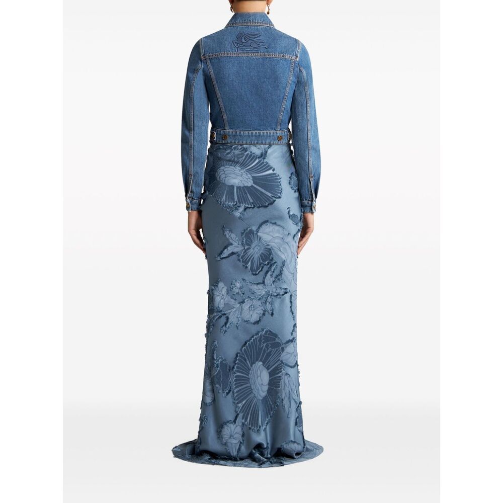 Shop Etro Denim Jacket