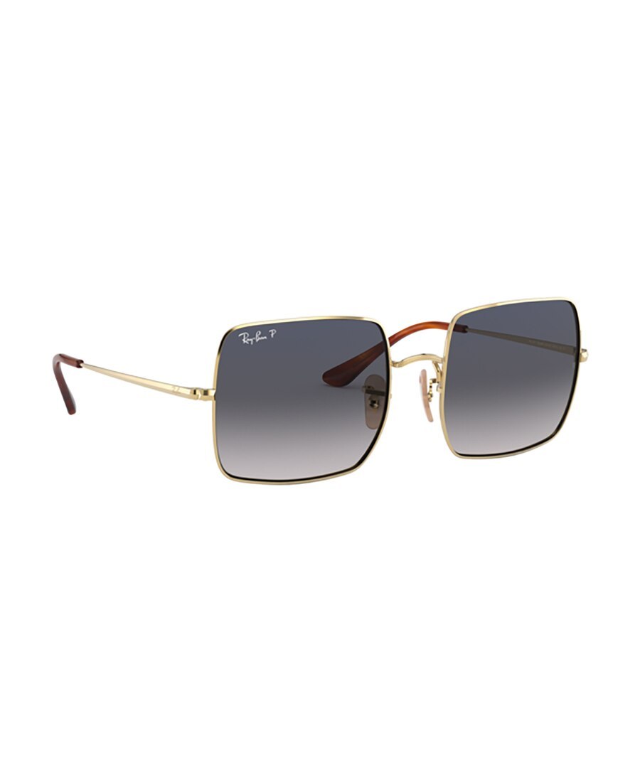 Ray Ban Ray-ban Oversized Square Frame Sunglasses In Gray