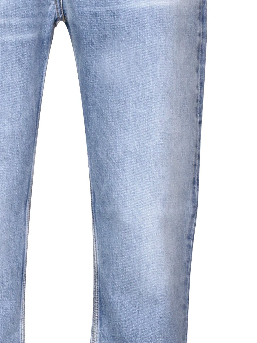 Givenchy 4g Plaque Straight-leg Jeans In Blue