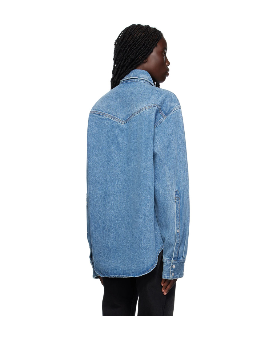 VTMNTS LONG-SLEEVED DENIM SHIRT 