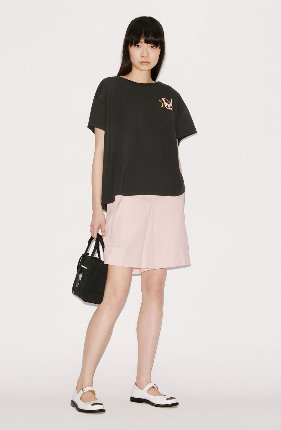 KENZO KENZO GRAPHIC PRINTED CREWNECK T-SHIRT