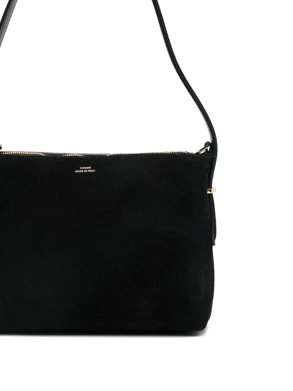 Totême Bevel Suede Wristlet In Black