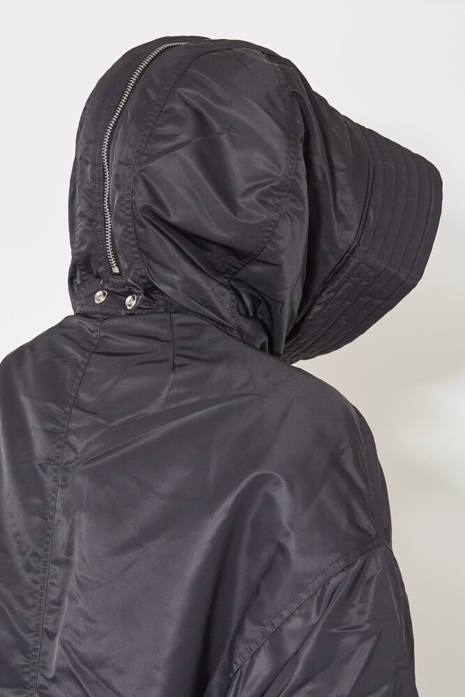 Rick Owens Drkshdw Drkshdw By Rick Owens Man Jacket Black Size L Polyamide In Black