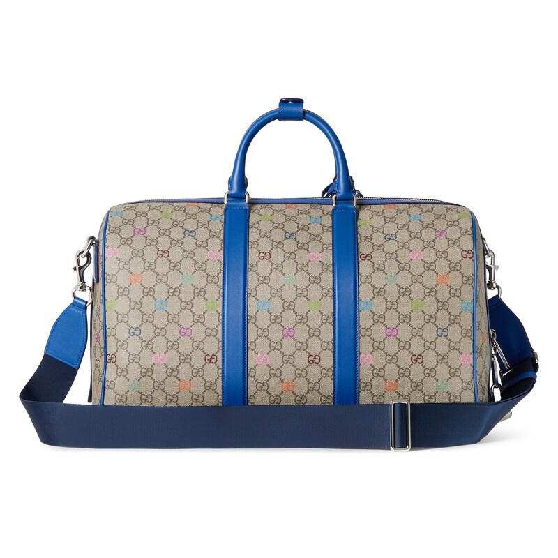 Gucci Gg Multicolor Medium Duffle Bag In Multi