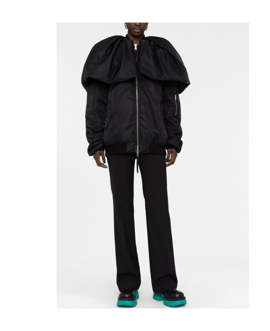 RAF SIMONS LOGO ZIPPER CASUAL JACKET