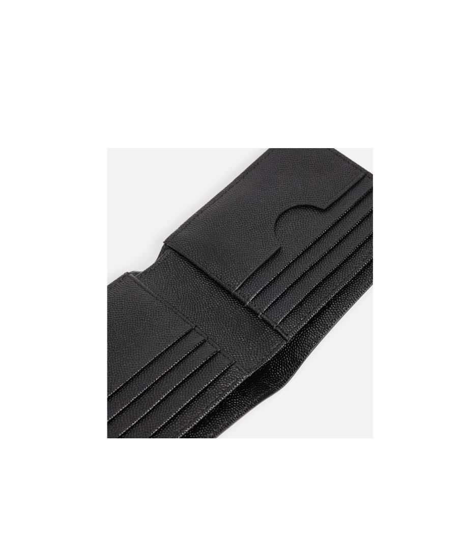 Ami Alexandre Mattiussi Logo Folding Wallet In Black
