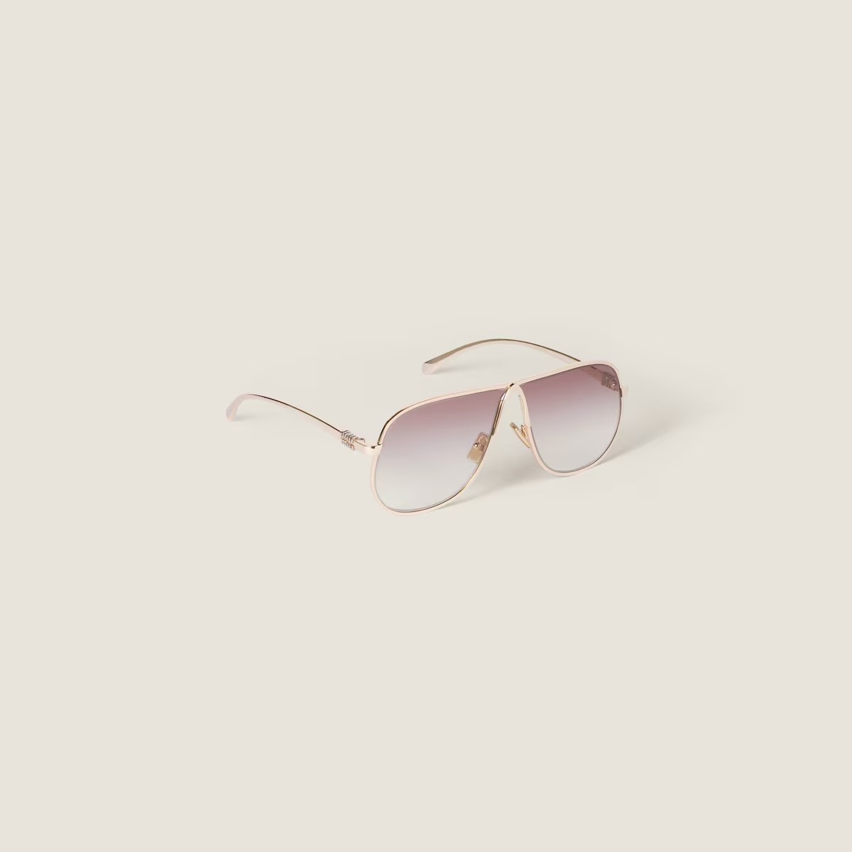Miu Miu Full Frame Sunglasses In Gray