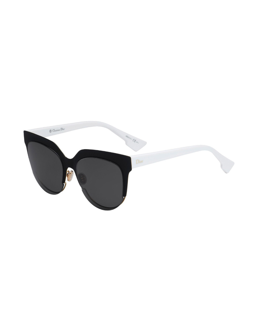 Dior Black Logo Sunglasses In Black
