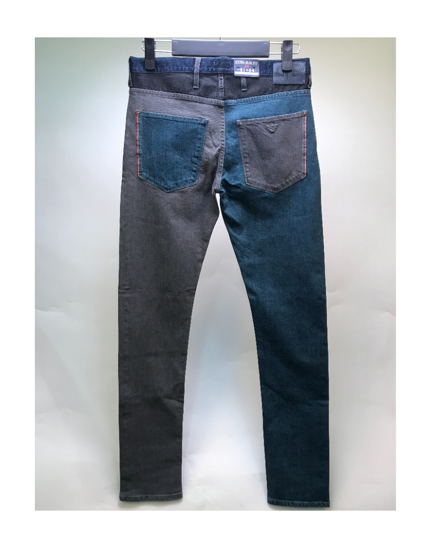 ARMANI JEANS STITCHING DETAIL JEANS
