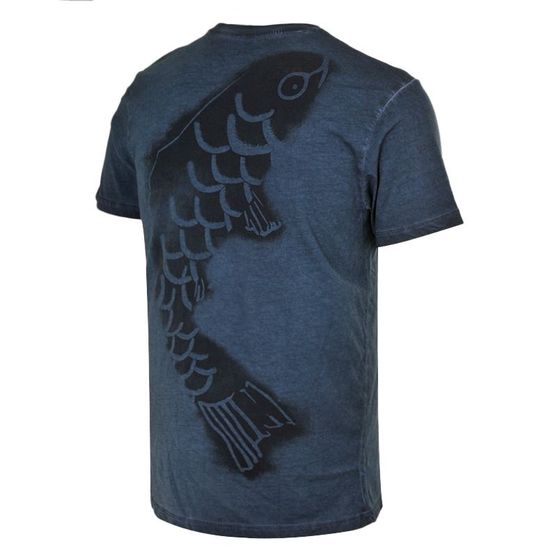 Armani Jeans Logo Detail T-shirt In Blue