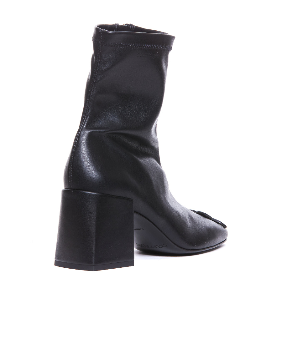 Courrèges Re-edition Ankle Boots In Black