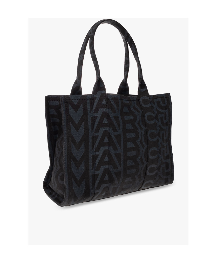 Marc Jacobs Logo Shoulder Bag In Black