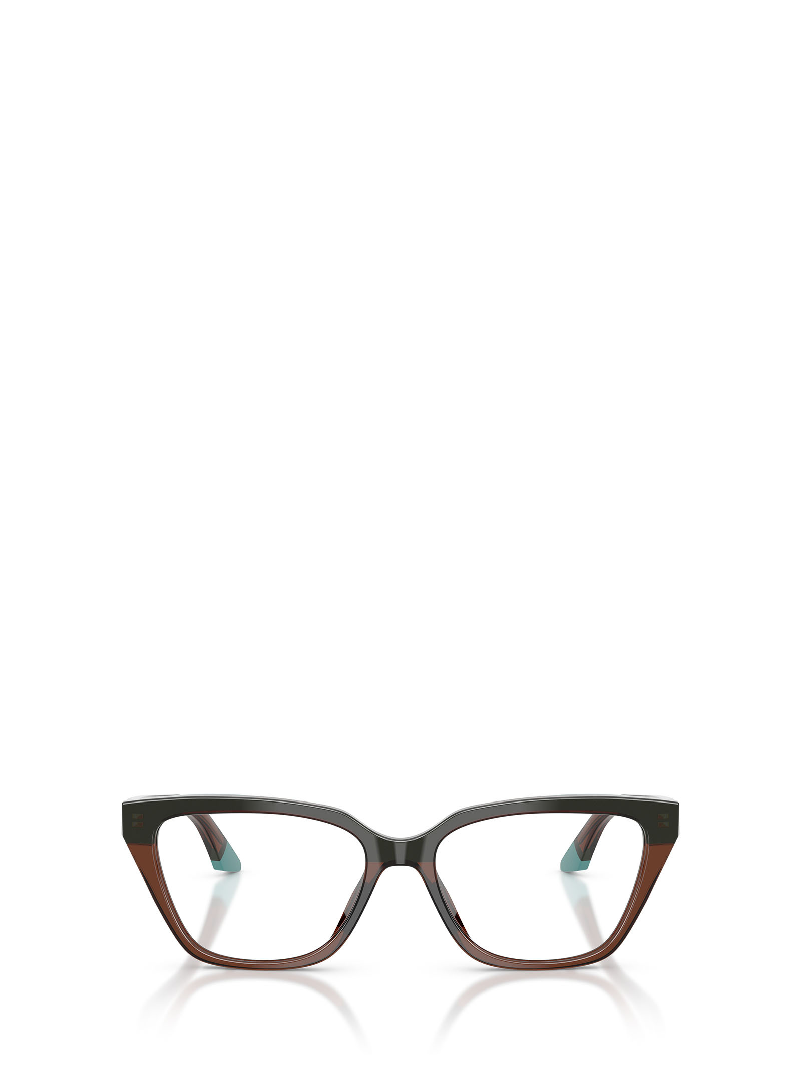 Emporio Armani Full Frame Plain Mirror In Brown