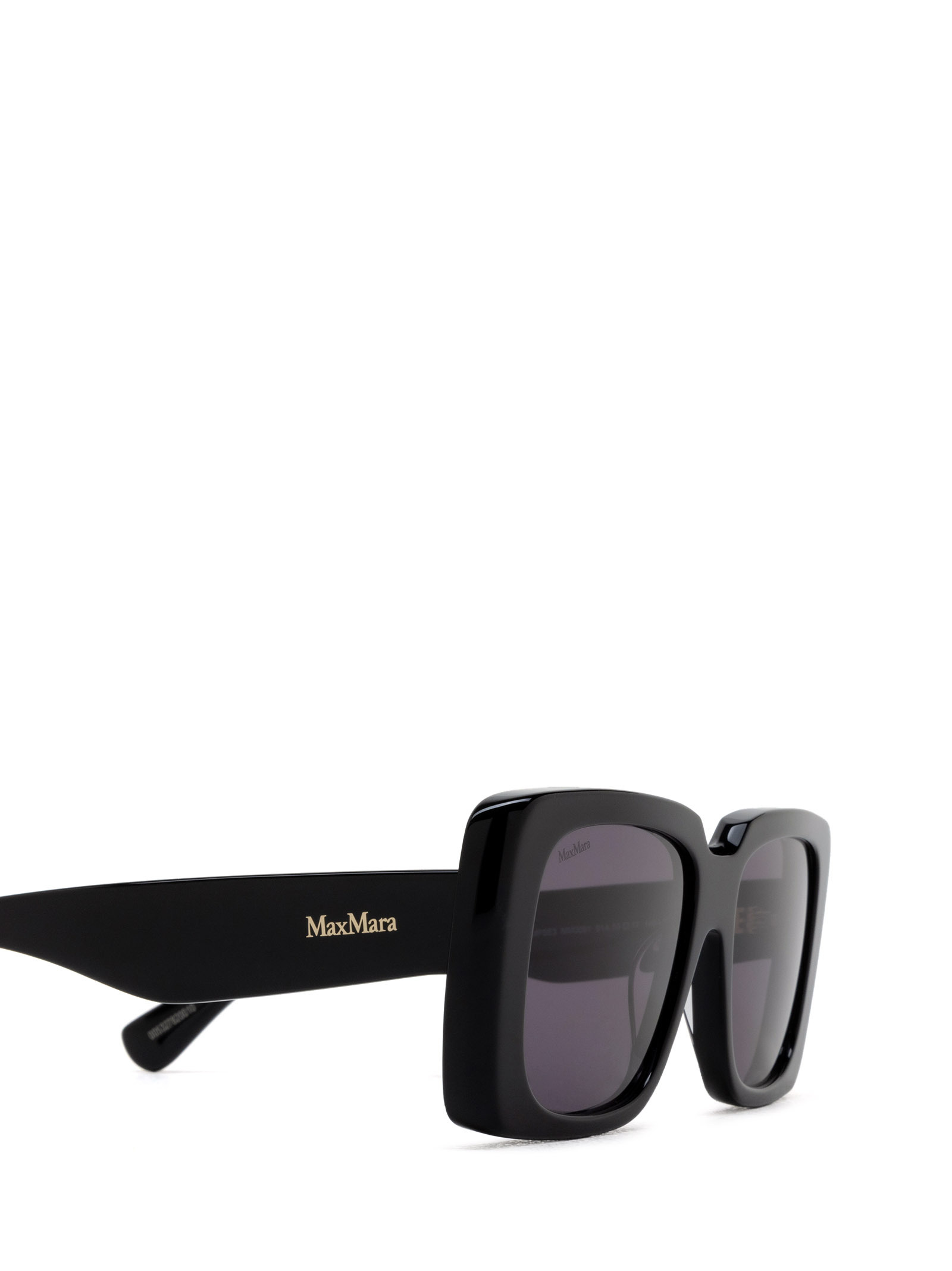 Max Mara Square Frame Sunglasses In Black