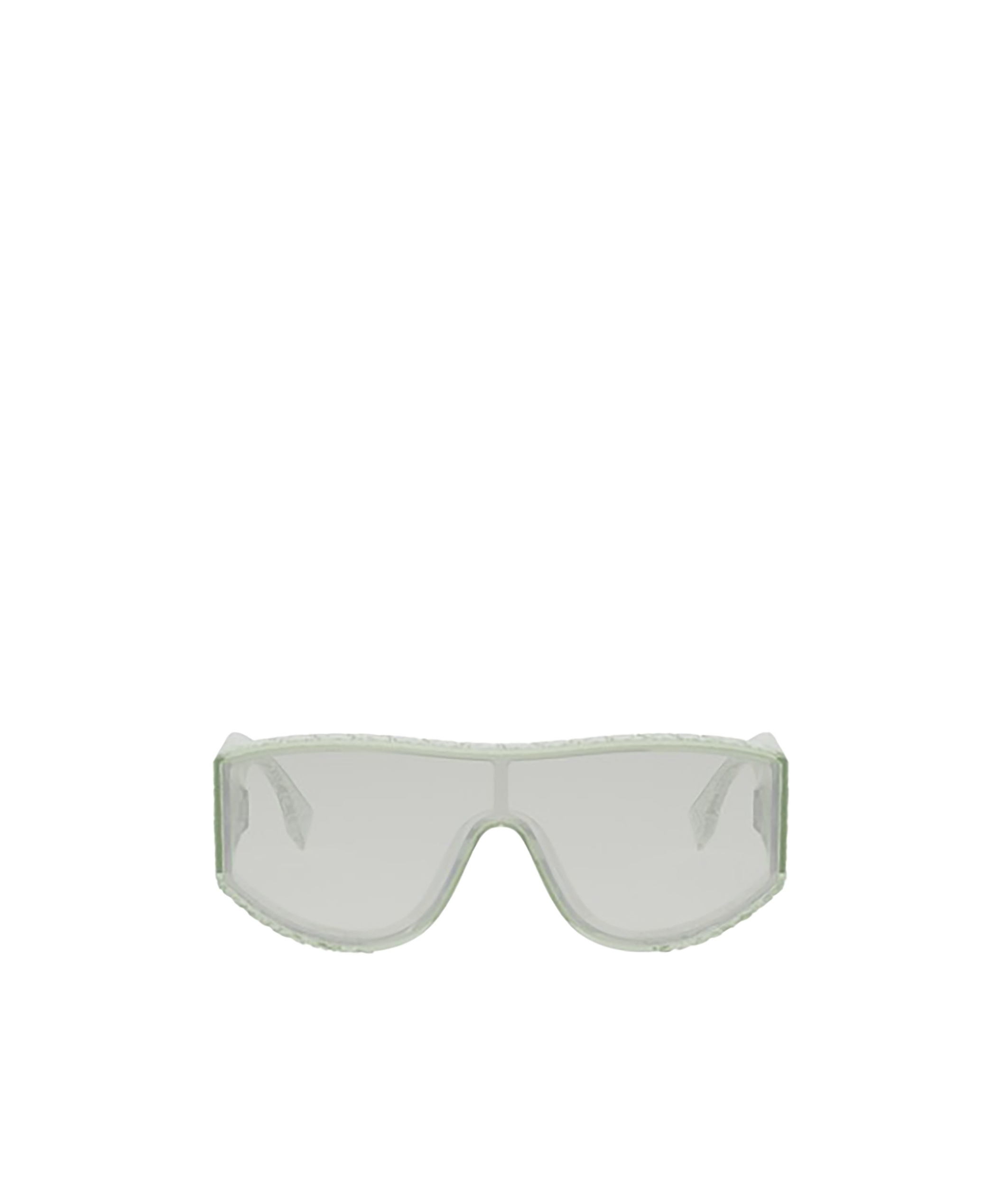 Fendi Eyewear Shield Frame Sunglasses In White