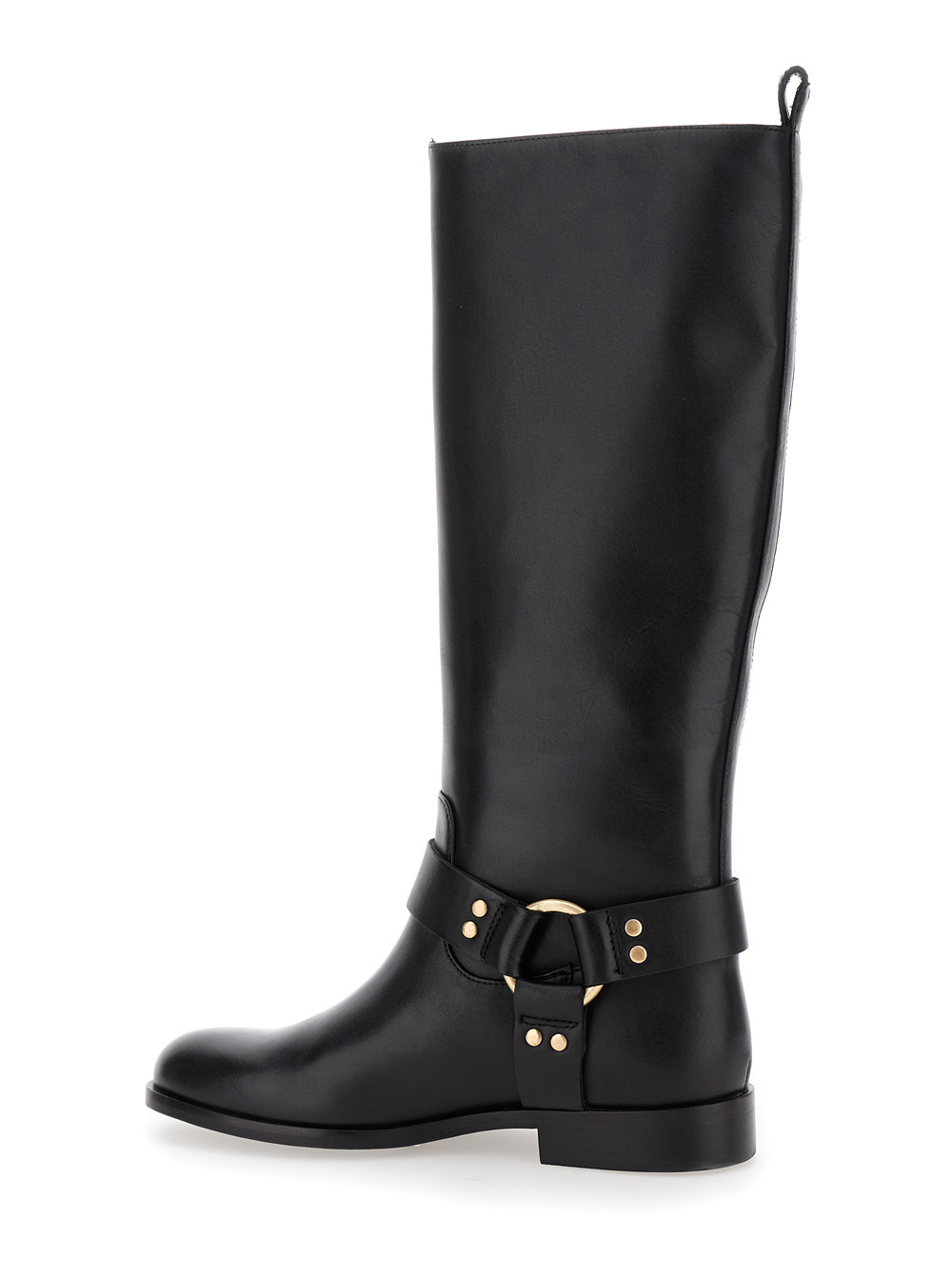 Twinset Buckled Equestrian Boots