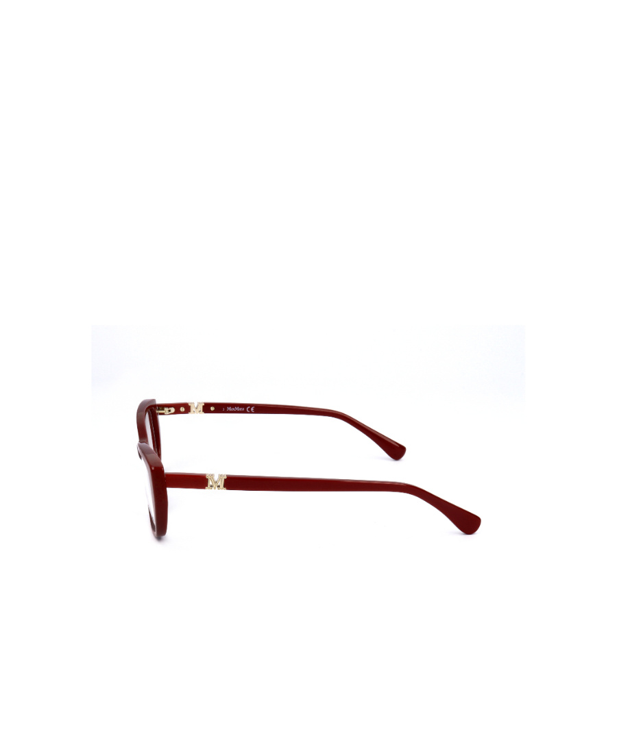 Max Mara Logo Flat Mirror In Red