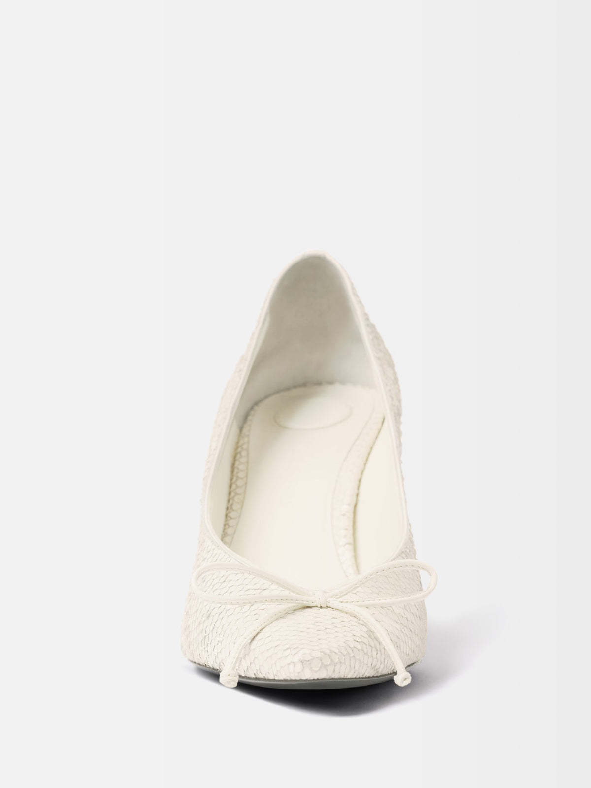 Jacquemus The Tourni Heels In White