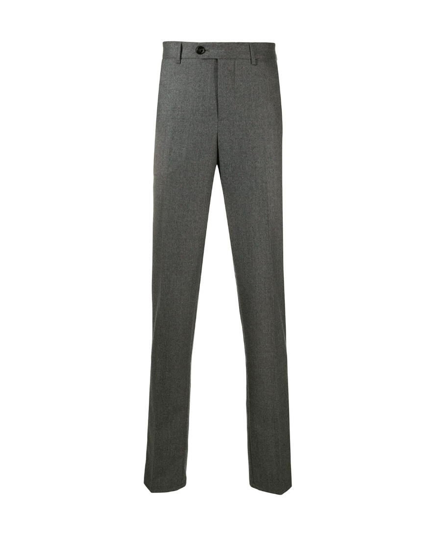 Brunello Cucinelli Wool Tailored Trousers With Multiple Pockets In Black