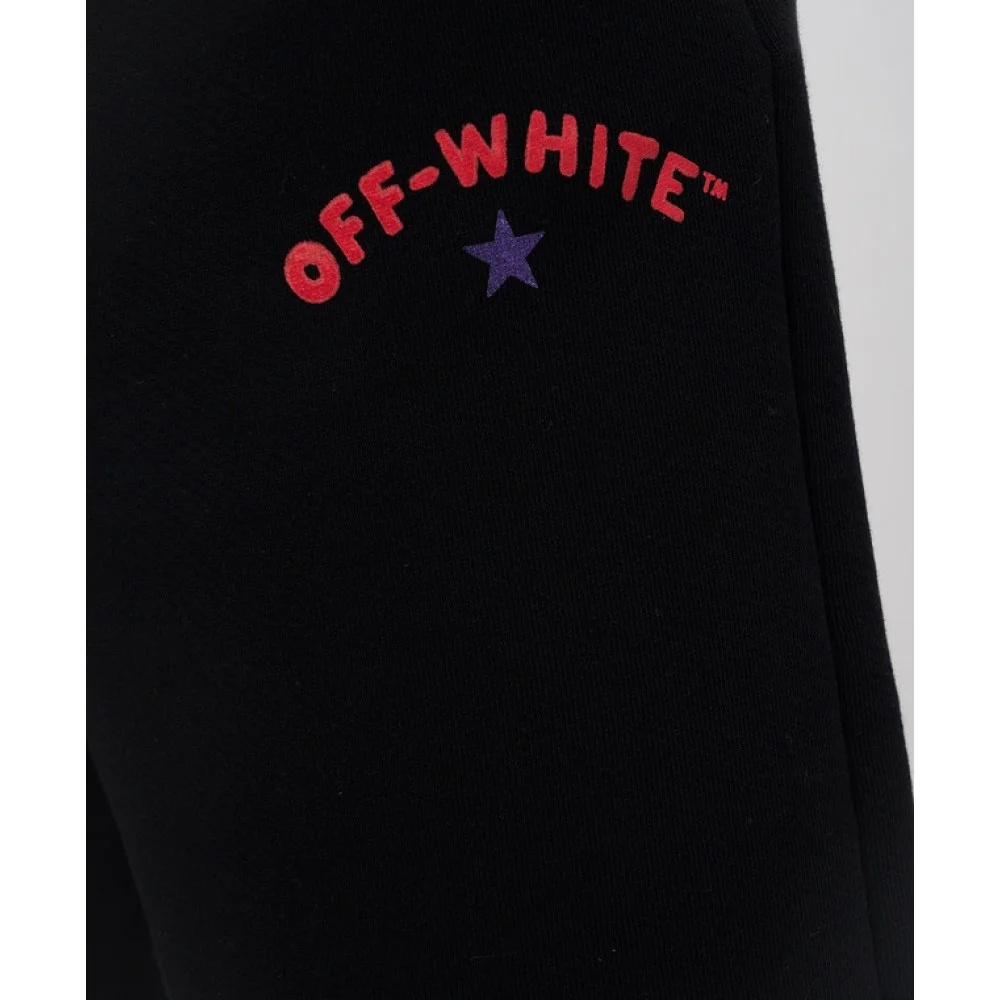Off-white Drawstring Shorts In Black