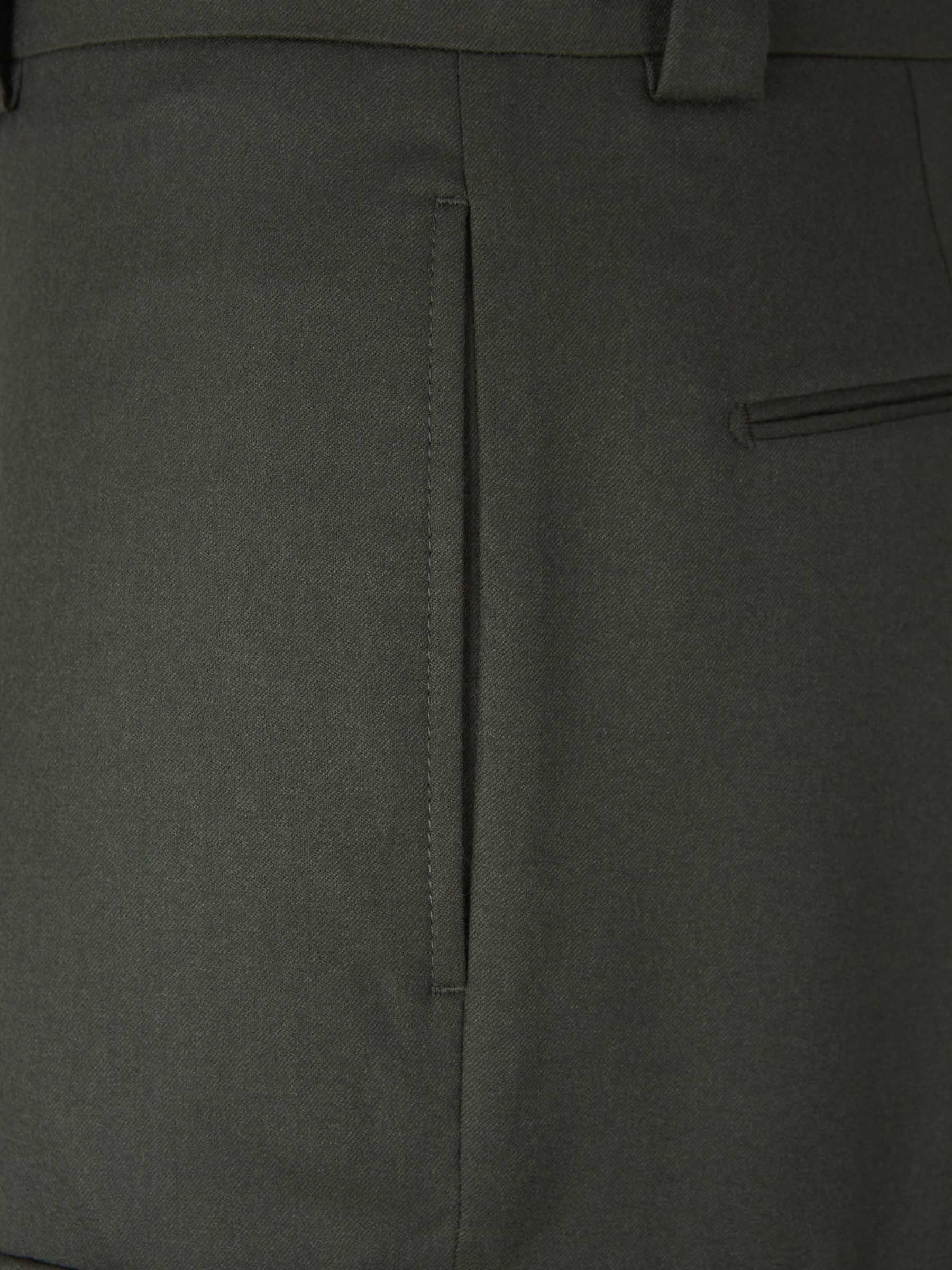 Berwich Wool Trousers In Black