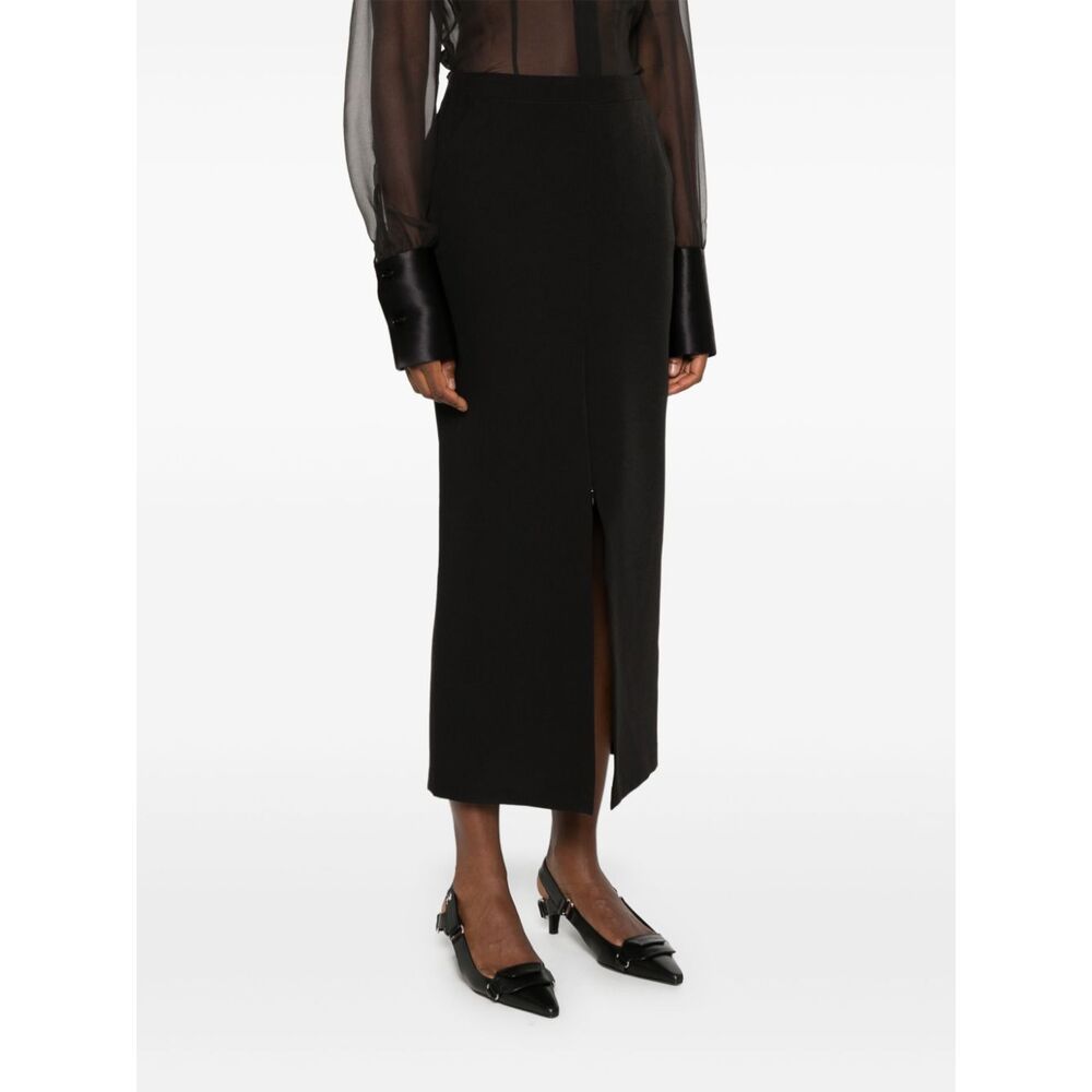 Pinko Midi Pencil Skirt In Black