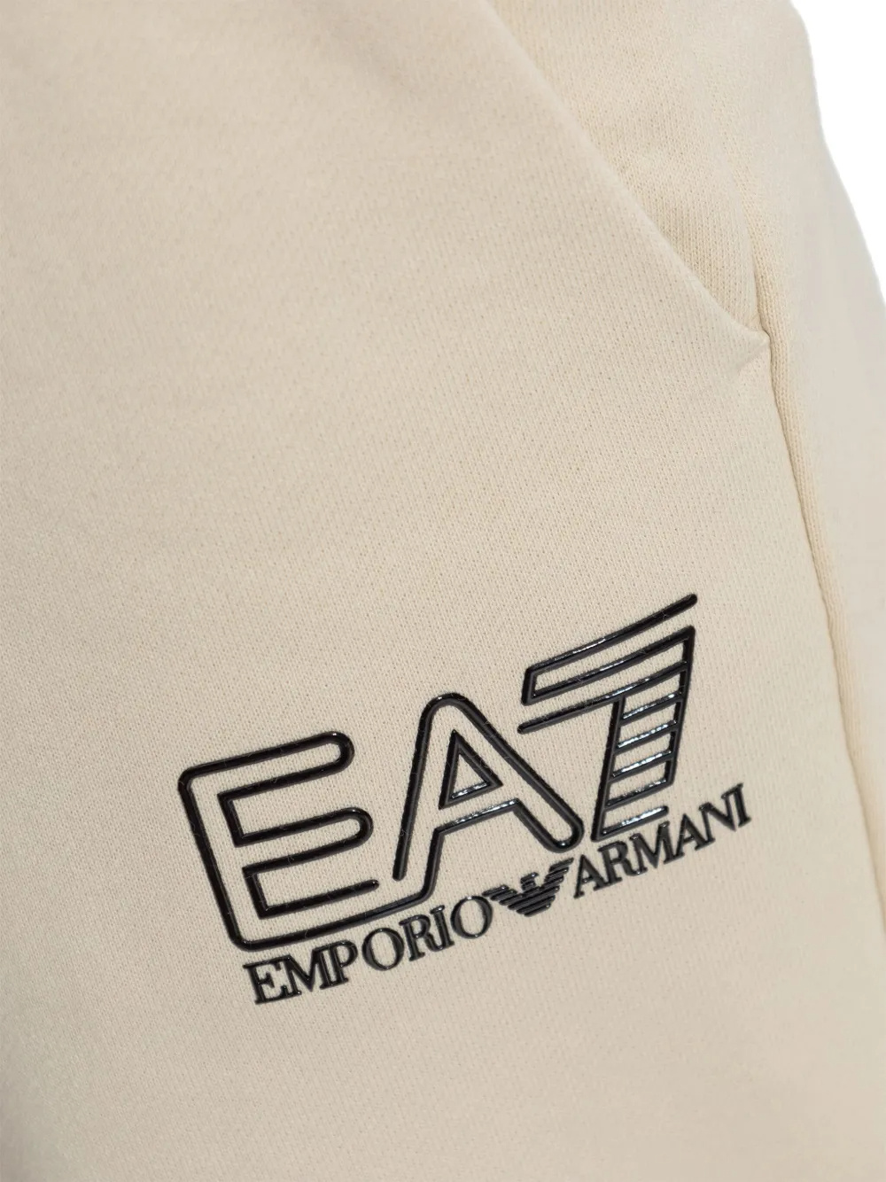 EA7 LOGO-EMBOSSED SWEATPANTS