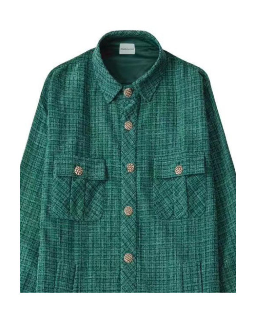 Charlie Luciano Four-pocket Shirt Casual Jacket In Blue