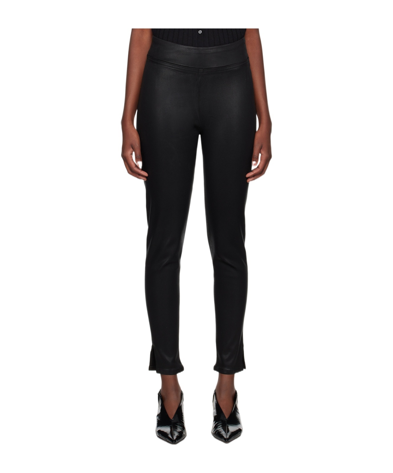 Frame The Jetset Casual Pants In Black